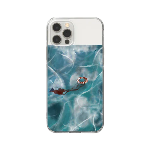 ~不穏~海 Soft Clear Smartphone Case