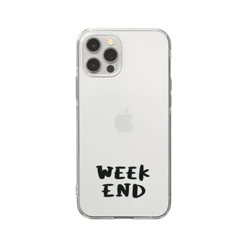 WEEKEND Soft Clear Smartphone Case