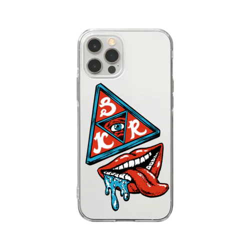 Triangle manグッズ Soft Clear Smartphone Case