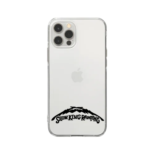 SnowKingRamping公式ロゴグッズ Soft Clear Smartphone Case