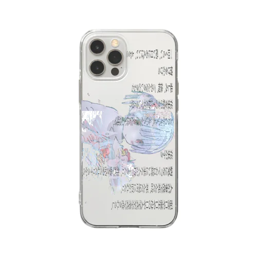 花束 Soft Clear Smartphone Case