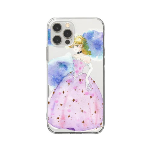 ピノ・ノワールドレス Soft Clear Smartphone Case