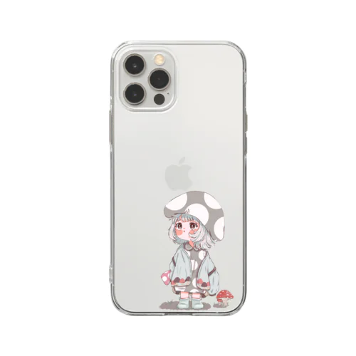 きのこ🍄 Soft Clear Smartphone Case