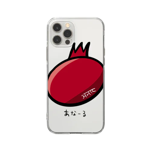 ヒンディー語　ザクロ インド india  Soft Clear Smartphone Case