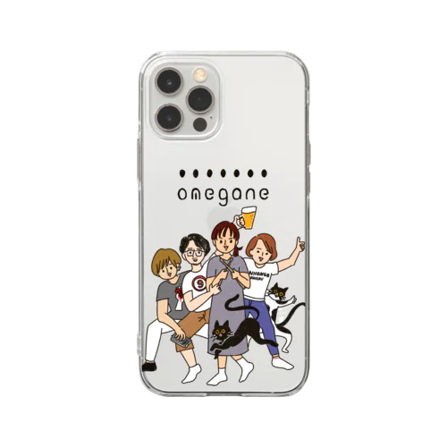 omeganeグッズ Soft Clear Smartphone Case