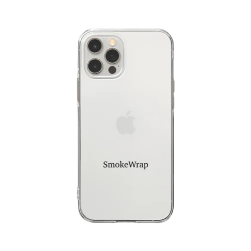 SmokeWrap original logo Soft Clear Smartphone Case