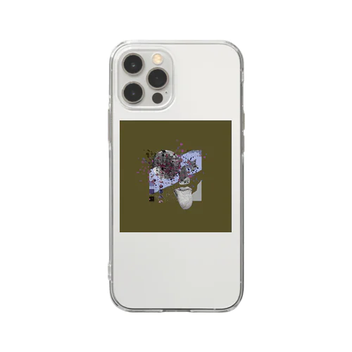 満月の道化師 Soft Clear Smartphone Case