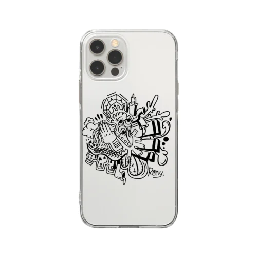 my Brain Soft Clear Smartphone Case