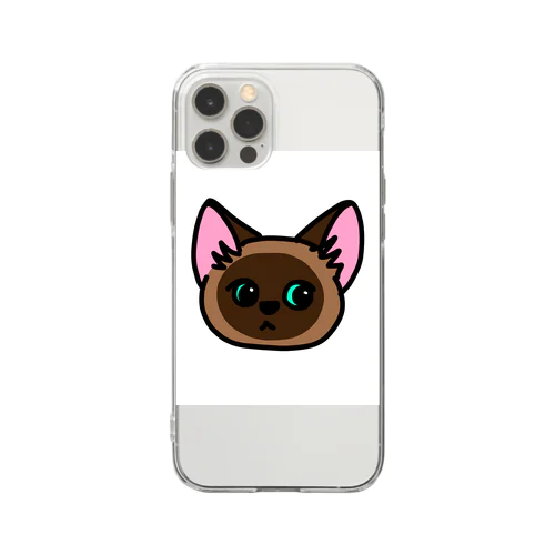 たぬしゃむジャムちゃん Soft Clear Smartphone Case