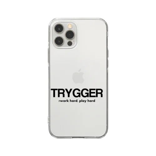 TRYGGER ソフトクリアスマホケース