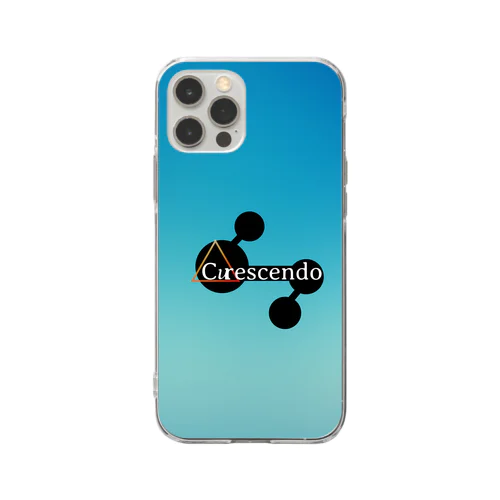 Curescendo ロゴ 2 Soft Clear Smartphone Case