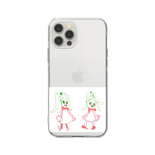 おねーちゃんとお揃いの追加 Soft Clear Smartphone Case