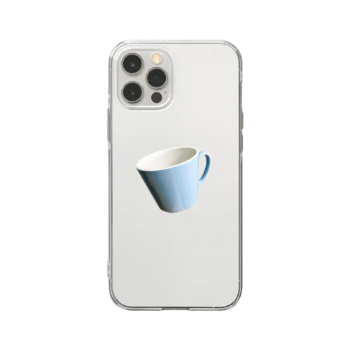 Blue Mug Soft Clear Smartphone Case