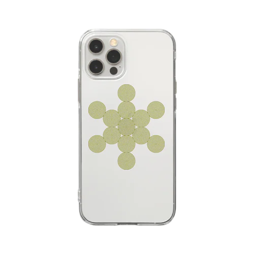 FruitsOfLife_MultipleCilcles Soft Clear Smartphone Case