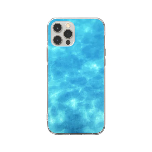 海のスマホケース Soft Clear Smartphone Case