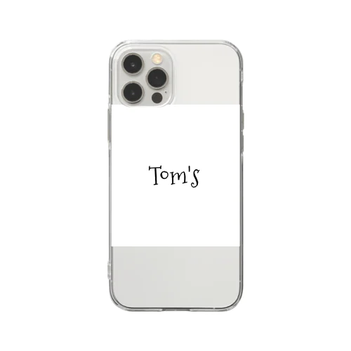 Tom'sショップ限定商品 Soft Clear Smartphone Case