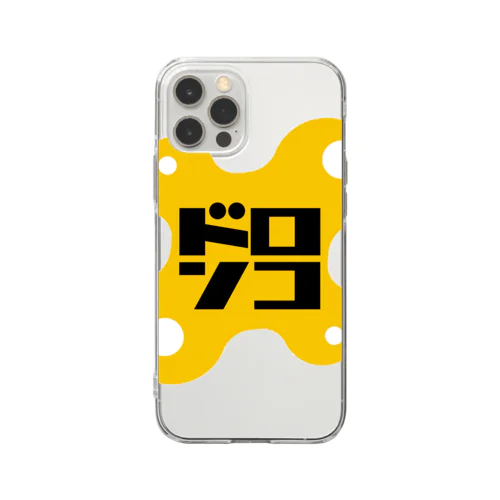 ドロンコ　携帯カバー Soft Clear Smartphone Case