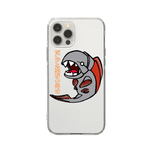 ダンクルオステウス🦈 Soft Clear Smartphone Case