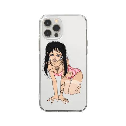 GIRL POWER Soft Clear Smartphone Case