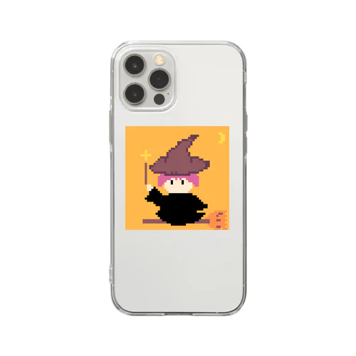 素敵な夜の魔女っ子ちゃん Soft Clear Smartphone Case