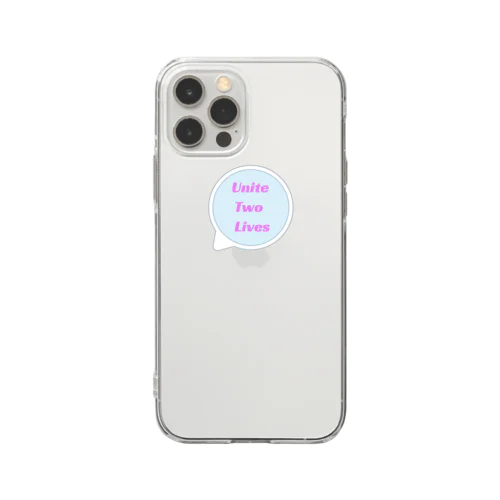 Unite Two Lives Soft Clear Smartphone Case