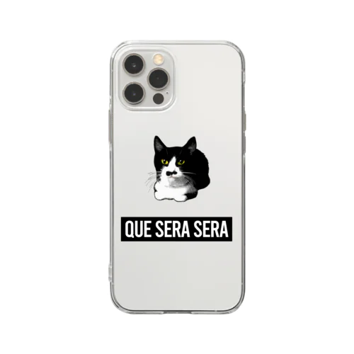 iphone case -Que sera sera ソフトクリアスマホケース