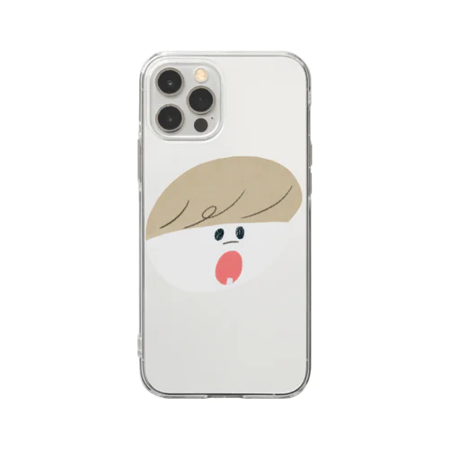 乳歯ボーイ Soft Clear Smartphone Case