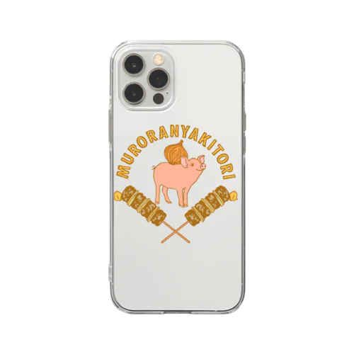 室蘭焼き鳥 Soft Clear Smartphone Case