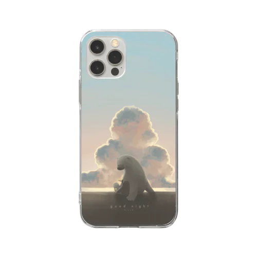 おやすみ Soft Clear Smartphone Case