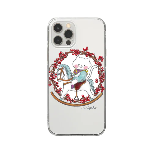 木馬と山帰来 Soft Clear Smartphone Case