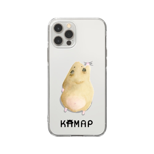 【KAMAP】ぎゅっとキンクマハムスター Soft Clear Smartphone Case