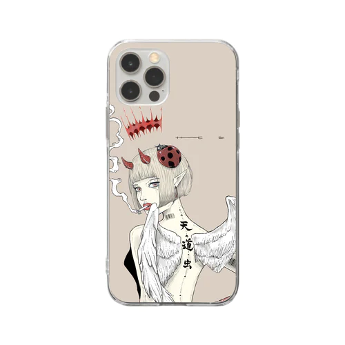 天道虫 Soft Clear Smartphone Case