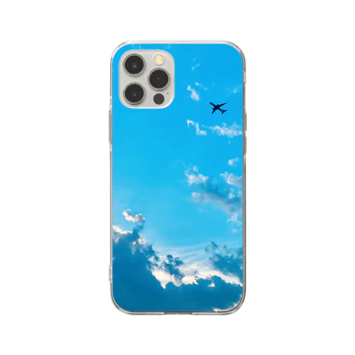 いってらっしゃい、良い旅を――。 Soft Clear Smartphone Case