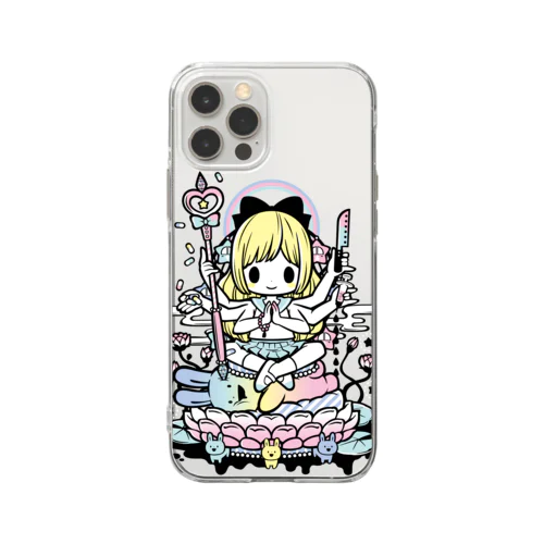 絶友観音 Soft Clear Smartphone Case