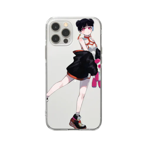 中国娘ちゃん Soft Clear Smartphone Case