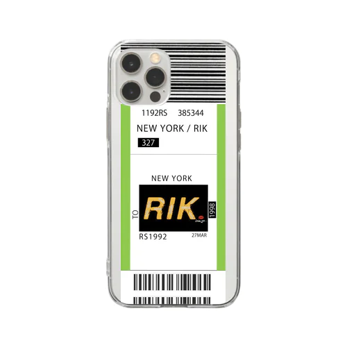 RIK Soft Clear Smartphone Case