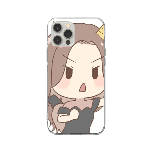 沢たんグッズ2 Soft Clear Smartphone Case