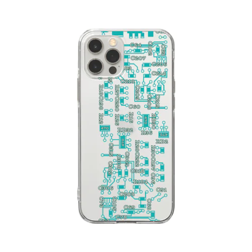 基盤 Soft Clear Smartphone Case