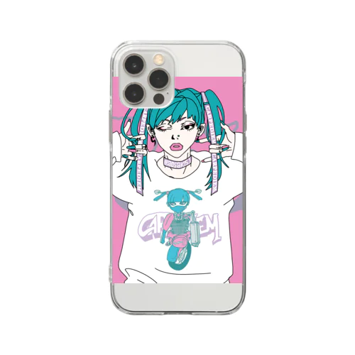 ストリートガール Soft Clear Smartphone Case