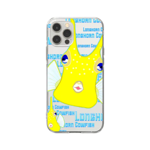 Longhorn Cowfish(コンゴウフグ) ソフトクリアスマホケース