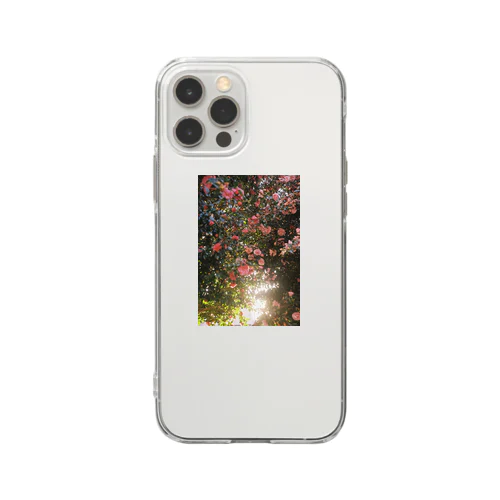 街の花 Soft Clear Smartphone Case