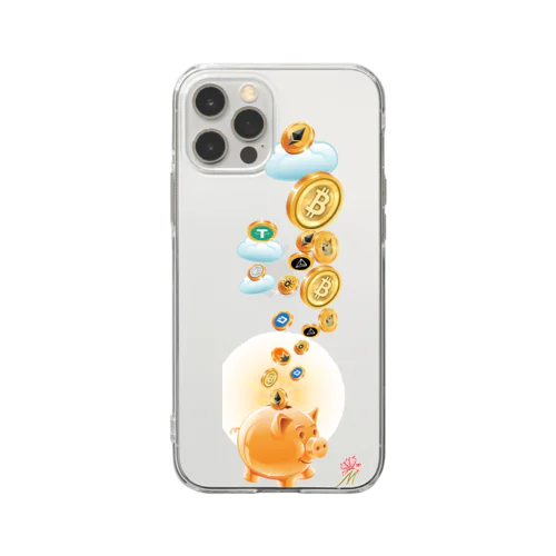 SMF 013 Coin Saving Soft Clear Smartphone Case