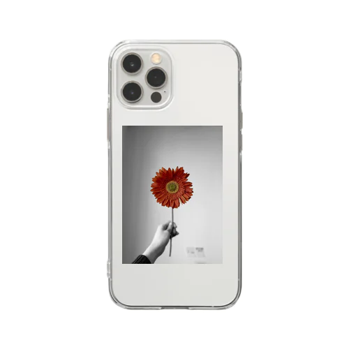 Gerbera/ガーベラ Soft Clear Smartphone Case