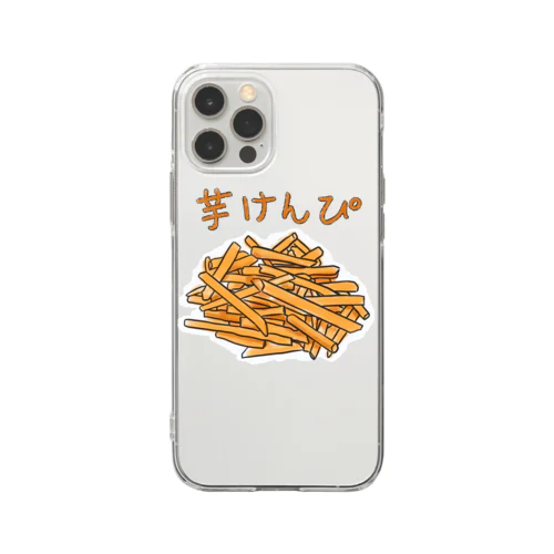 あの芋けんぴ Soft Clear Smartphone Case