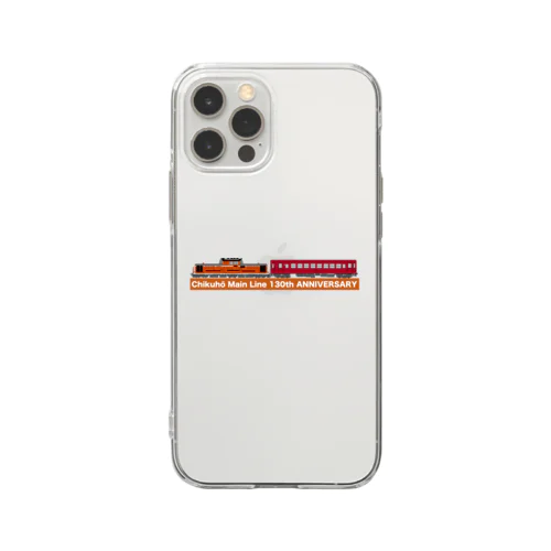 DD51✕50系客車ロゴ Soft Clear Smartphone Case