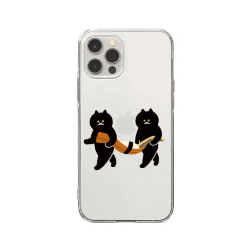 穴子ブラザーズ Soft Clear Smartphone Case