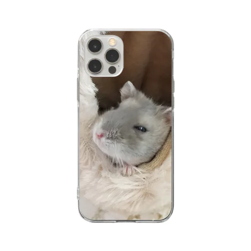 みー。さんスマホケース Soft Clear Smartphone Case