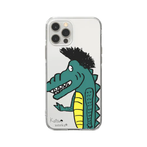 わに Soft Clear Smartphone Case