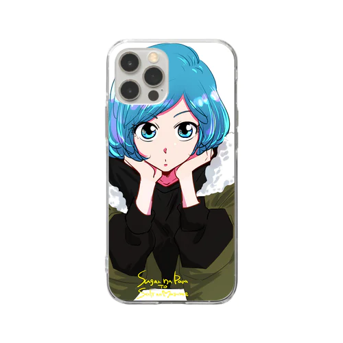 鈴子ちゃん ミリタリー Soft Clear Smartphone Case