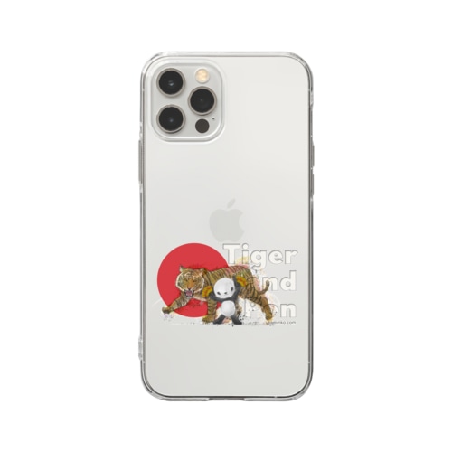 タイガー&ポンちゃん Soft Clear Smartphone Case